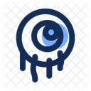 Eyeball Terror Spooky Icon