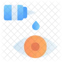 Medical Healthy Eyedropper Icon