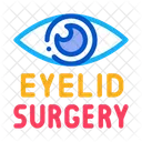 Eyelid Surgery Healthy Icon