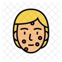 Face Acne Color Icon