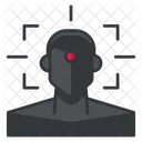 Detection Face Profile Icon