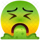 Face Vomiting Emoji Emotion Icon