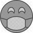 Face With Medical Mask  Icon