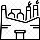 工場、プラント、製造 アイコン