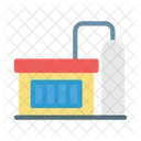 Factory Plant Water Icon