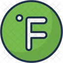 Fahrenheit degree  Icon