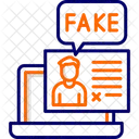 Fake Internet Media Icon