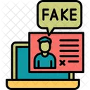 Fake Internet Media Icône