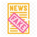 Fake News Color Icône