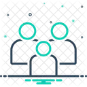 가족 부족 사람들 아이콘