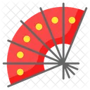 Fan Chinese Flamenco Icon