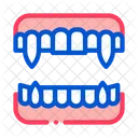 Halloween Fangs Celebration Icon