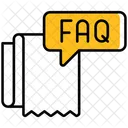 Faq 질문 도움말 아이콘