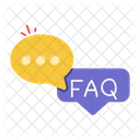 Question Answers Faq Testimonials アイコン