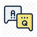 Faq Chat Faq Discussion Answer Icon