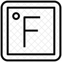 Weather Farenheit Degrees Symbol