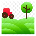 Farm Nature Landscpe Icon