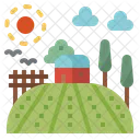 Farm Field  Icon