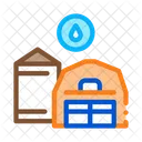 Farm Water Supply Icon