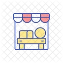 Farmers market stall  Icon