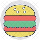 Burger Fast Food Icon