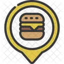 Fast Food Location  Icon