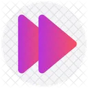 Interface Music Forward Icon