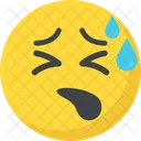 Emoji fatigué  Icône