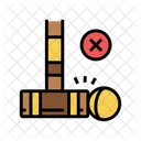 Fault Croquet Game Symbol