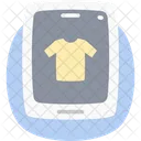 Favourite Tshirt Flat Rounded Icon アイコン