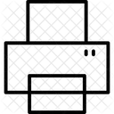 Fax Dispositivo De Saida Impressora Ícone