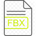 Fbx Arquivo Formato Ícone