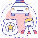 Fear Law Enforcement Icon