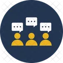 Feedback Review Talking Icon