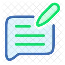 Feedback Message Negotiation Icon