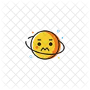 Feel Unwell Emoji Face Sad Emoji Icon