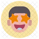 Chico Emoji Sonriente Icono