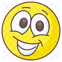 Emoji Feliz Expresion Feliz Etiqueta Emocional Icono