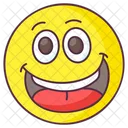 Emoji Feliz Expresion Feliz Etiqueta Emocional Icono