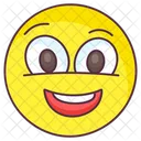 Emoji Feliz Expresion Feliz Etiqueta Emocional Icono