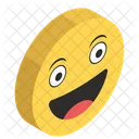 Emoji Feliz Emoticon Etiqueta Emocional Icono