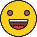 Icono Emoji Emoticon Feliz Icono