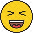 Icono Emoji Emoticon Feliz Icono