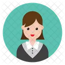 Female Avatar Lady Icon