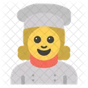 Female Chef  Icon