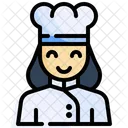 Female Cook  Icon