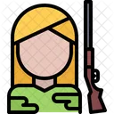 Female Hunter Hunter Rifle Icon