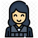 Female Judge  Icon