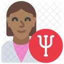 Female Psychologist  Icon