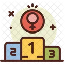 Female Winner  Icon